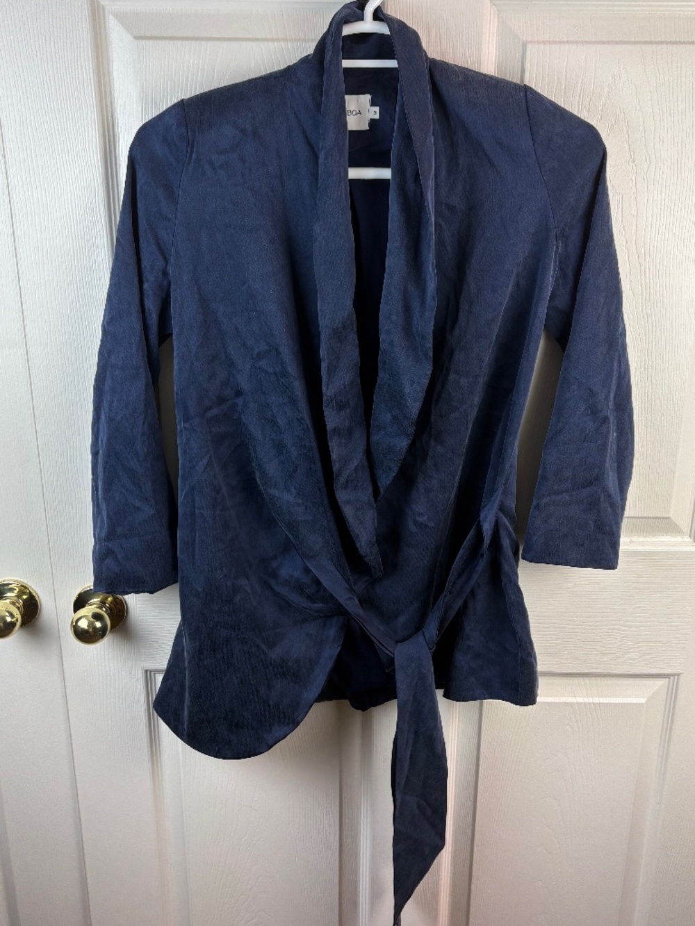 Rat & boa Roberta Tie Front Blazer